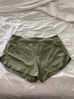 Athleta Olive Green Women's Athletic Shorts